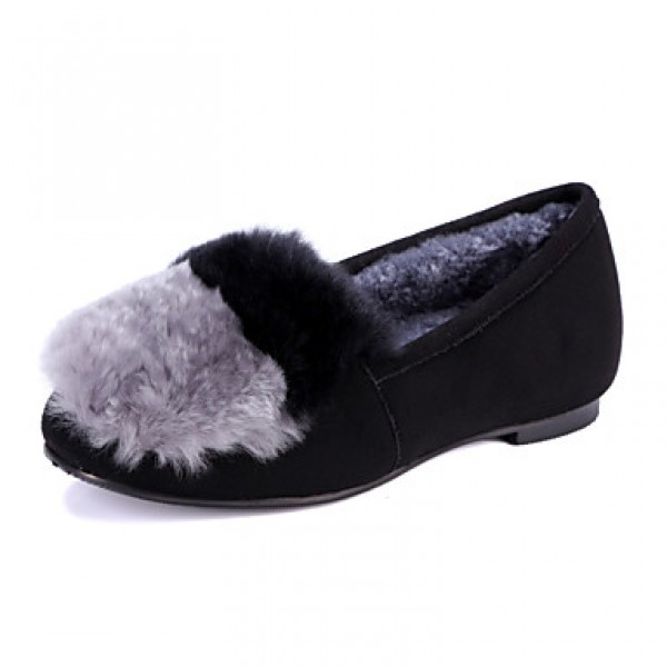 Women's Flats Spring / Fall / Winter Comfort Fur D...