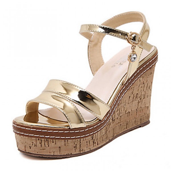 Women's Shoes PU Summer Wedges / Open Toe San...