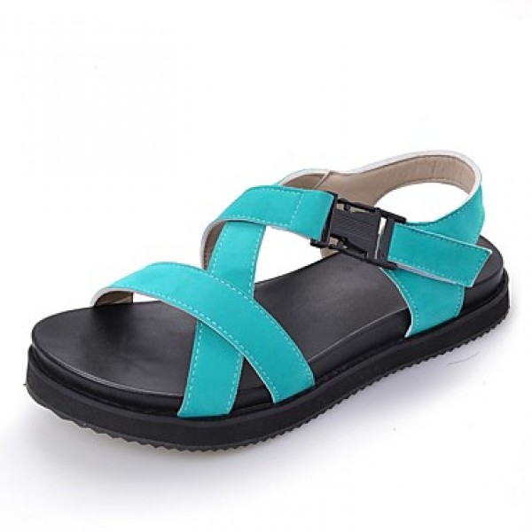 Women's Shoes Fleece Platform Gladiator Sanda...
